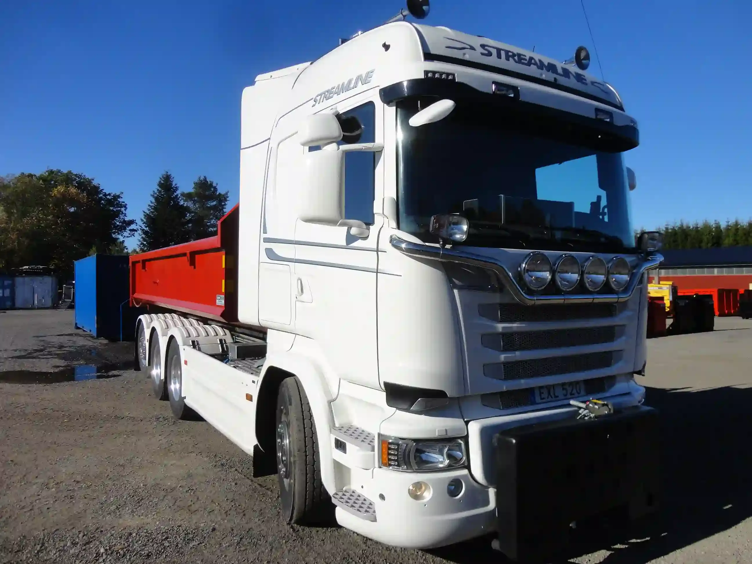 Schaktflak pa SCANIA 003